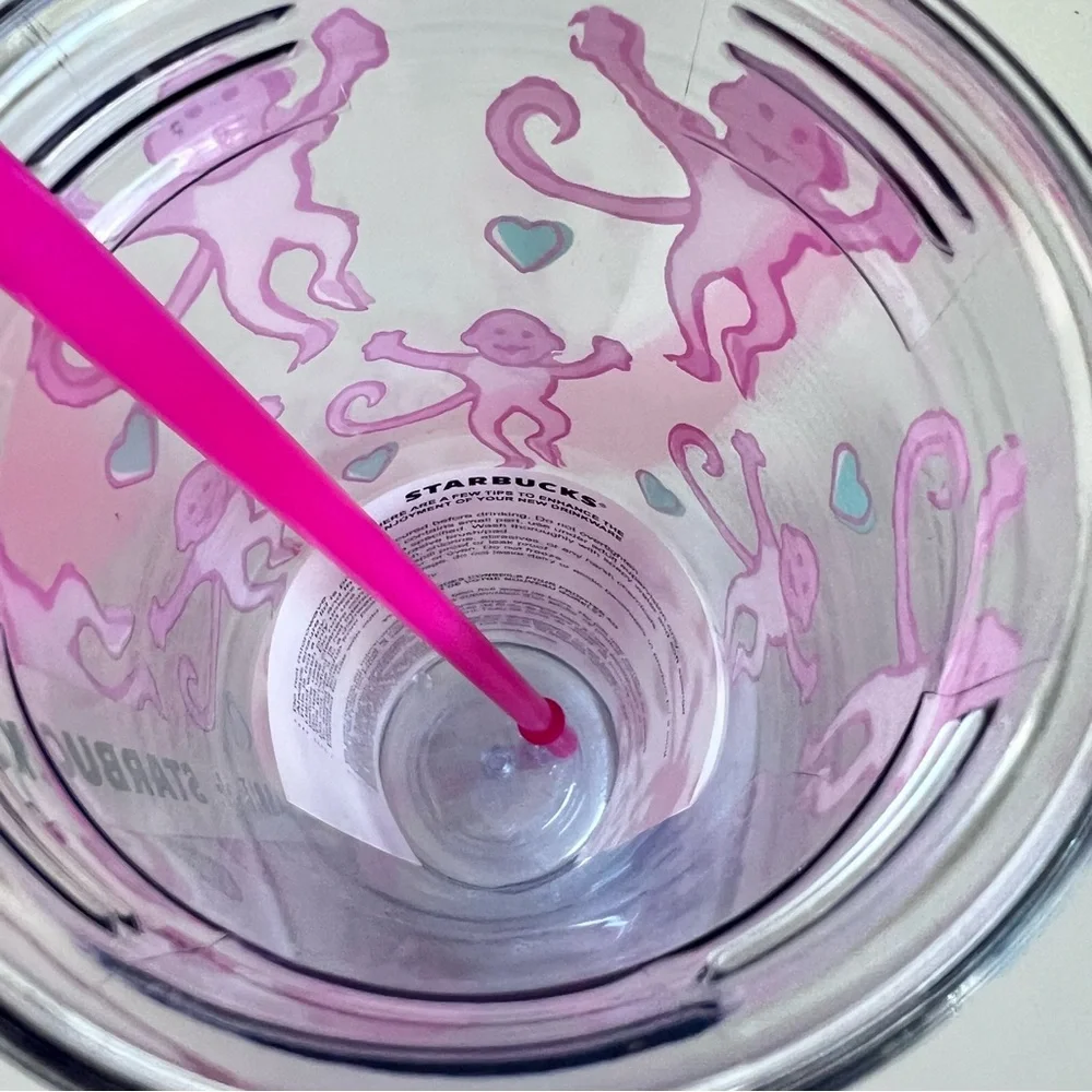 Starbucks x Roller Rabbit Plastic Cold Cup 